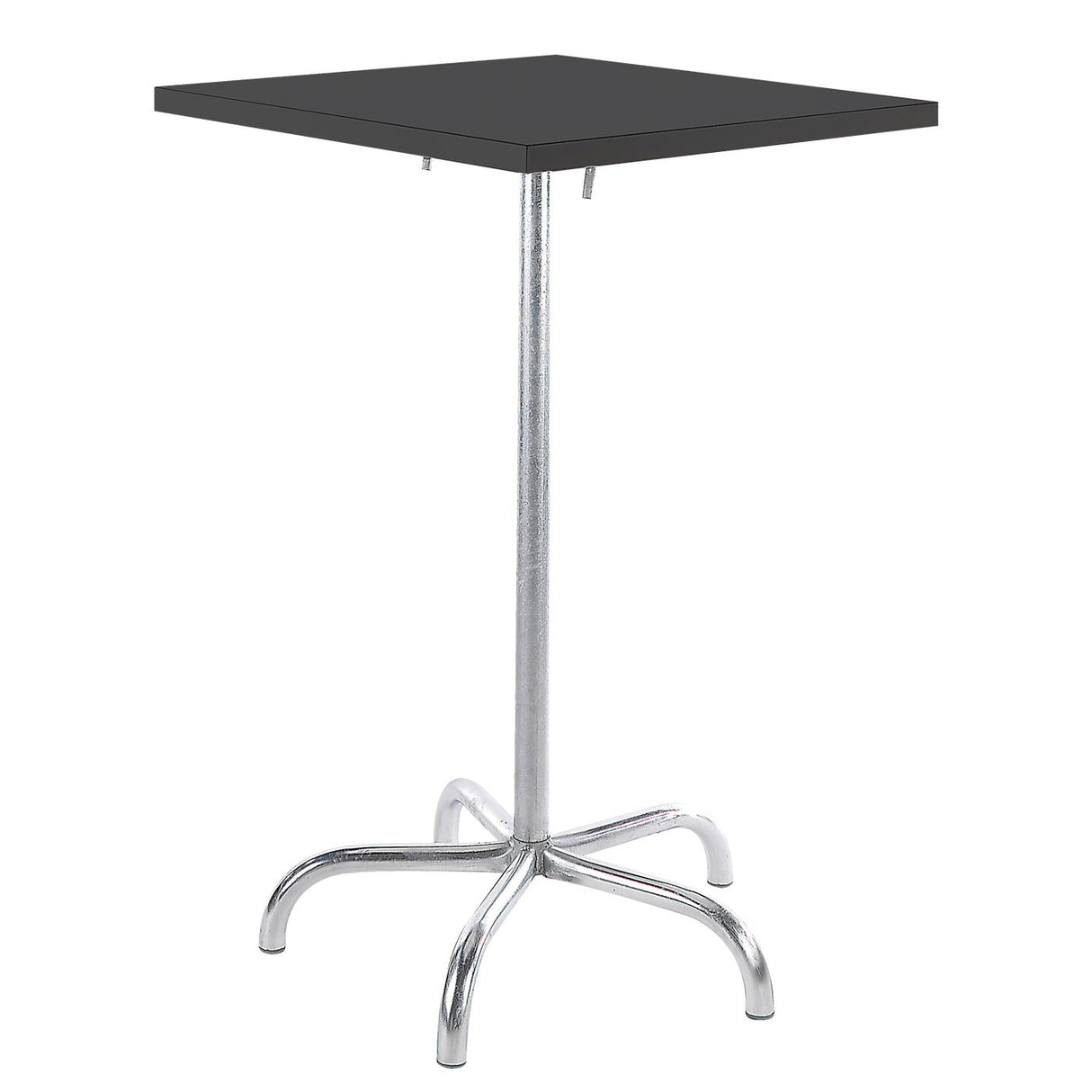 Schaffner Säntis Table haute rabattable 80x80cm Galvanisé à chaud 02 Anthracite 77