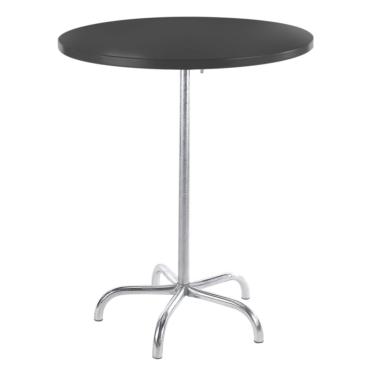 Schaffner Säntis Table haute rabattable ronde Ø80cm Galvanisé à chaud 02 Anthracite 77