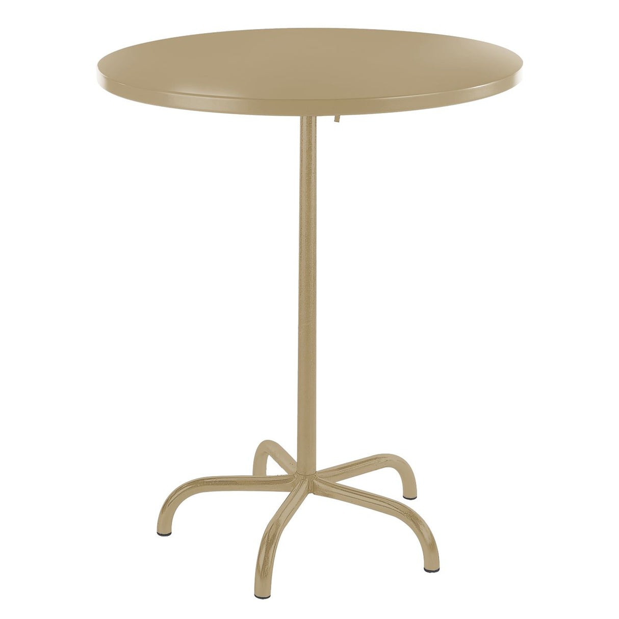 Schaffner Säntis Table haute rabattable ronde Ø80cm Marron Pastel 83 Marron Pastel 83