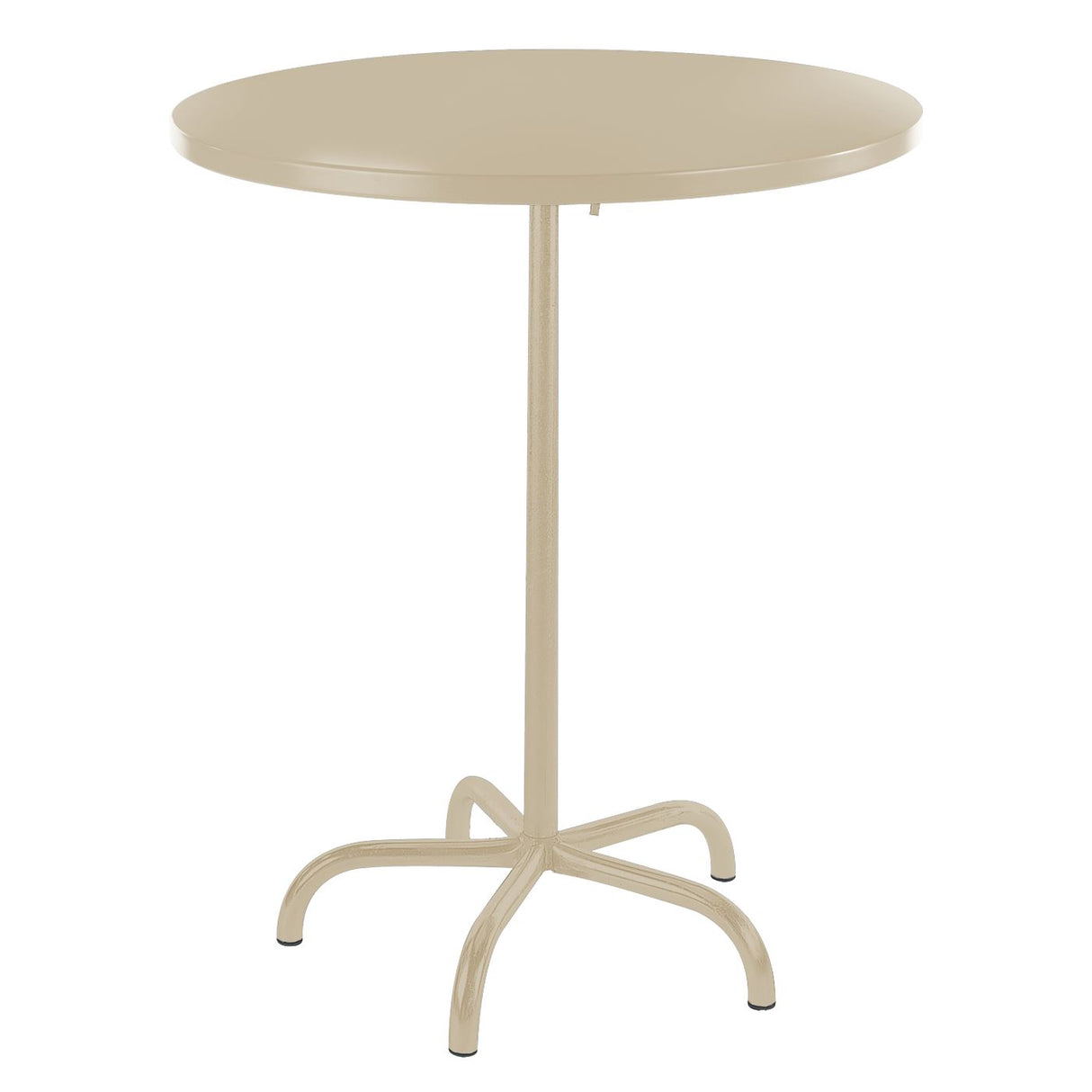 Schaffner Säntis Table haute rabattable ronde Ø80cm Sable Pastel 15 Sable Pastel 15