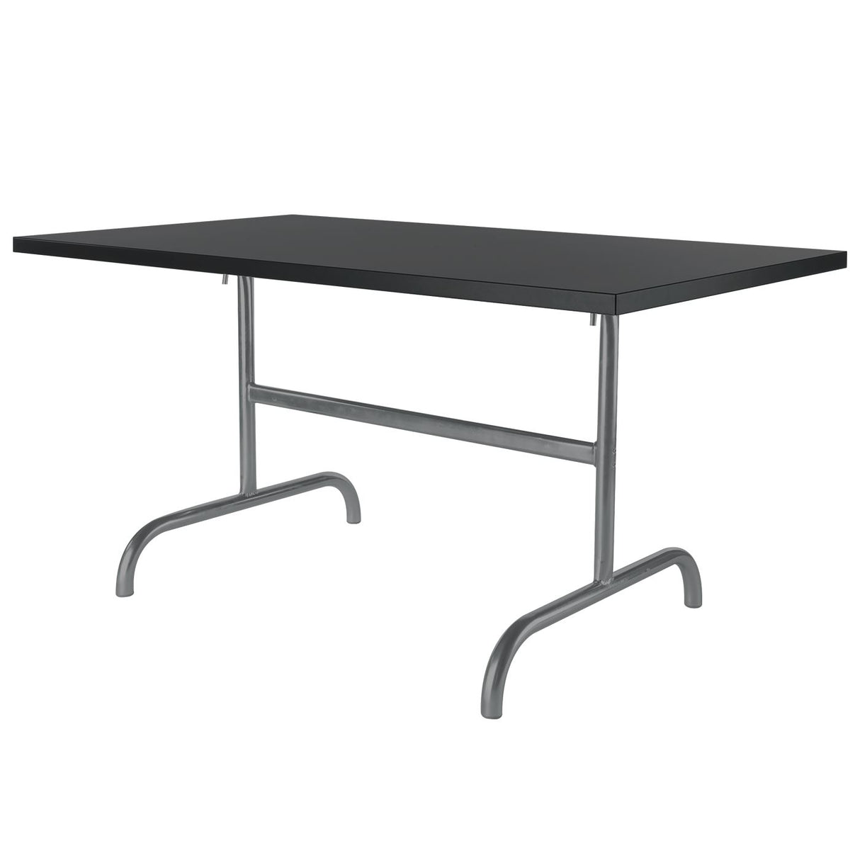 Schaffner Säntis Table repas rabattable 165x90cm Anthracite 77 Anthracite 77