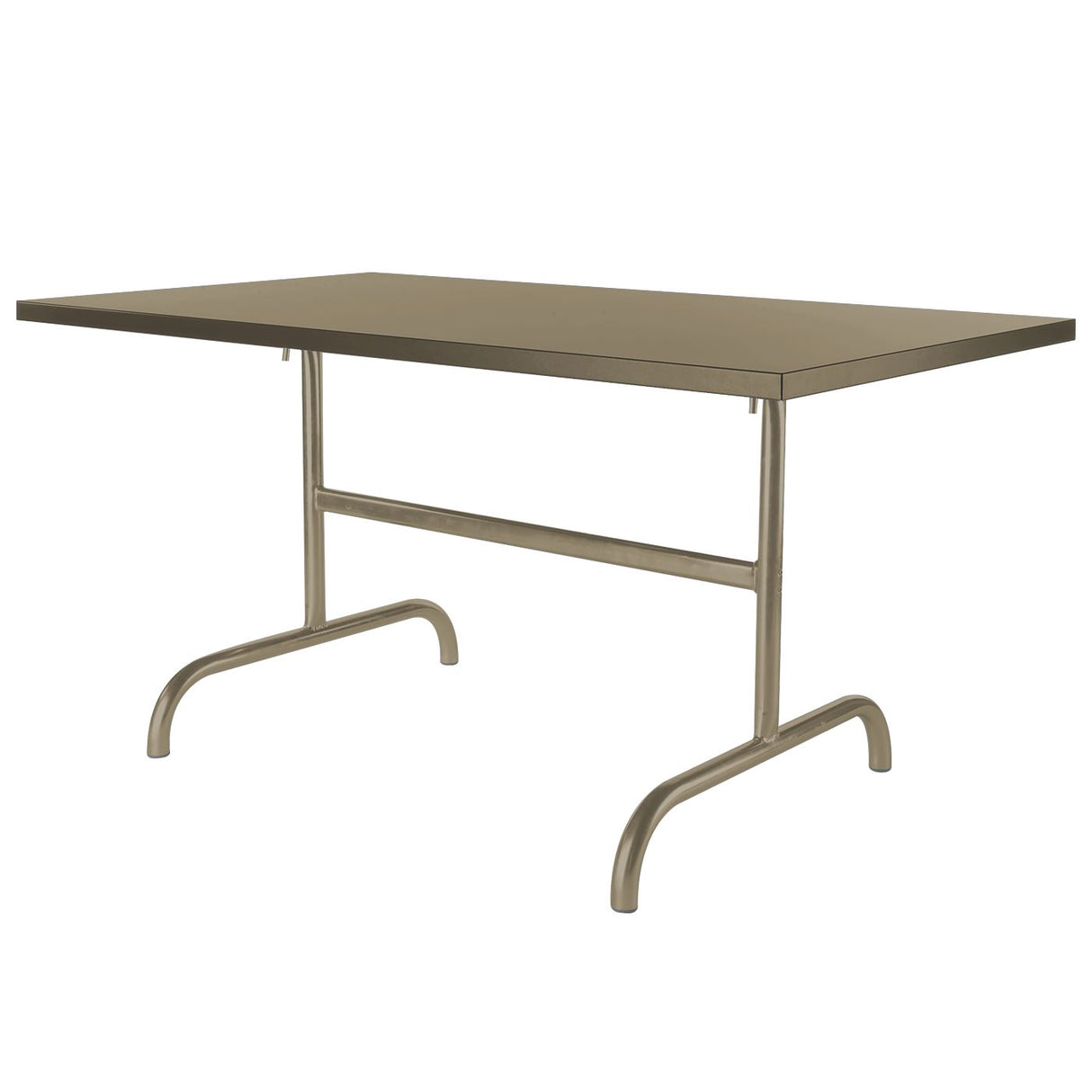 Schaffner Säntis Table repas rabattable 165x90cm Champagne 85 Champagne 85
