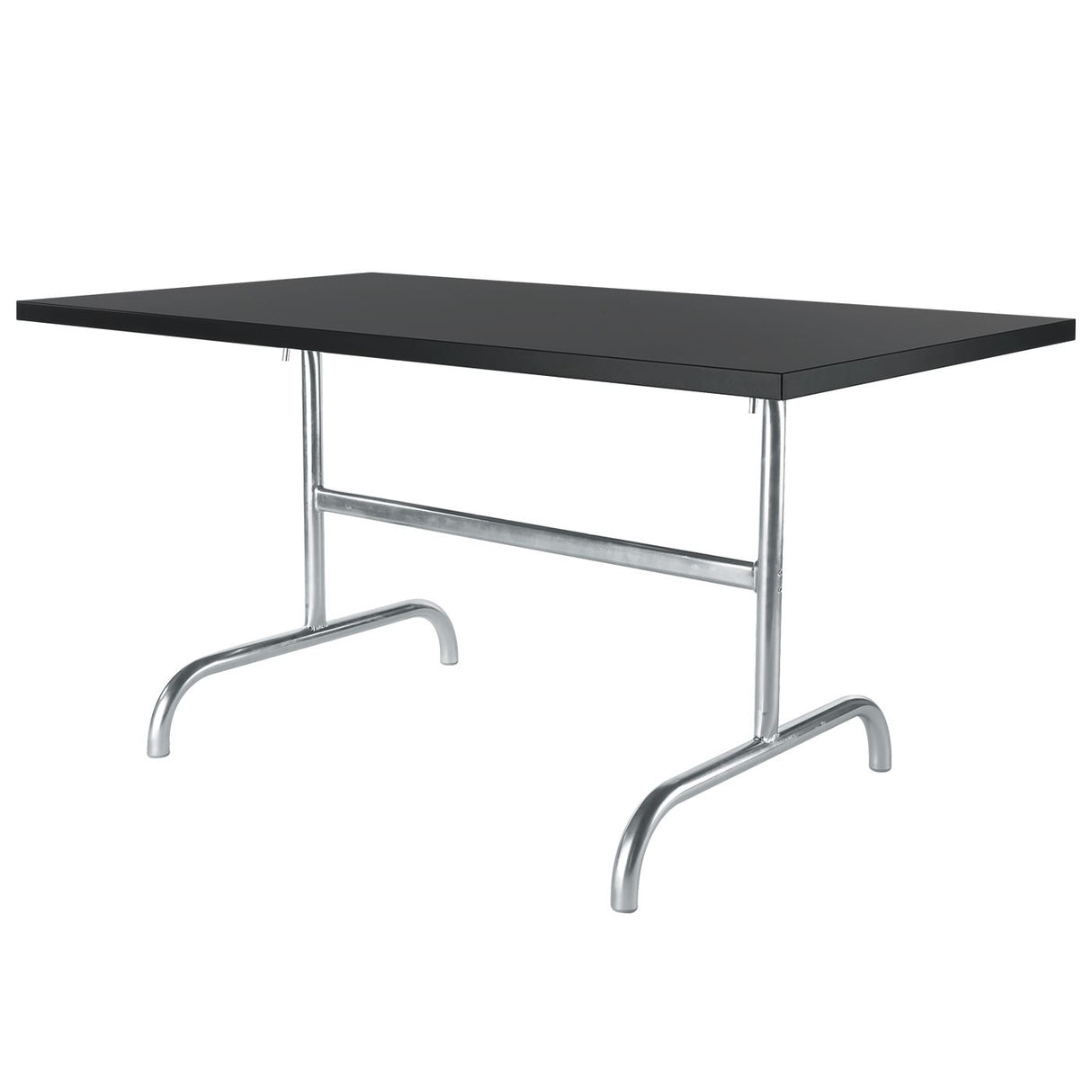 Schaffner Säntis Table repas rabattable 165x90cm Galvanisé à chaud 02 Anthracite 77