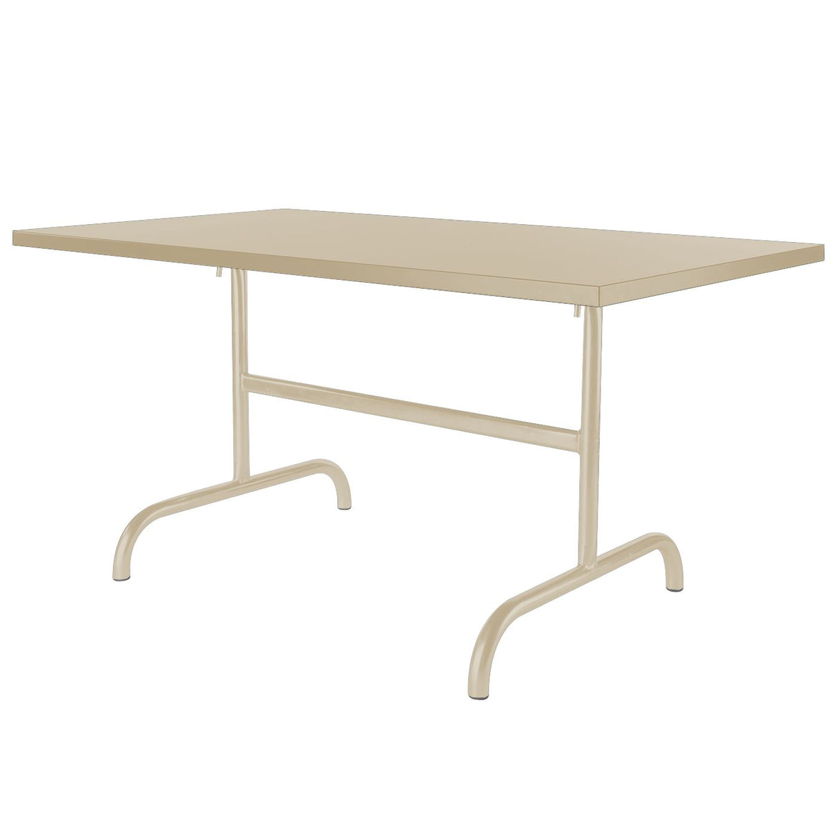 Schaffner Säntis Table repas rabattable 165x90cm Sable Pastel 15 Sable Pastel 15