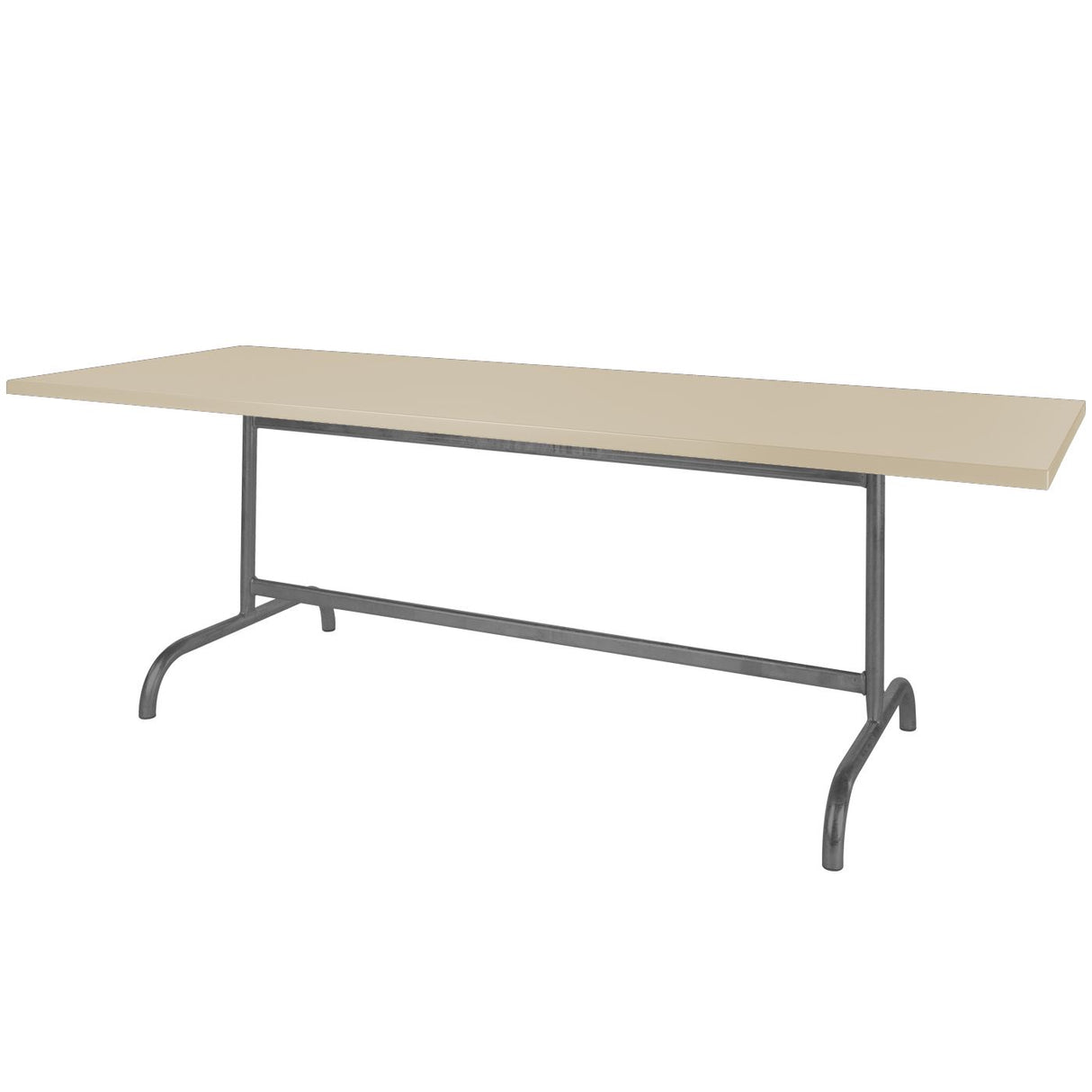 Schaffner Säntis Table repas rabattable 180x80cm Anthracite 77 Sable Pastel 15