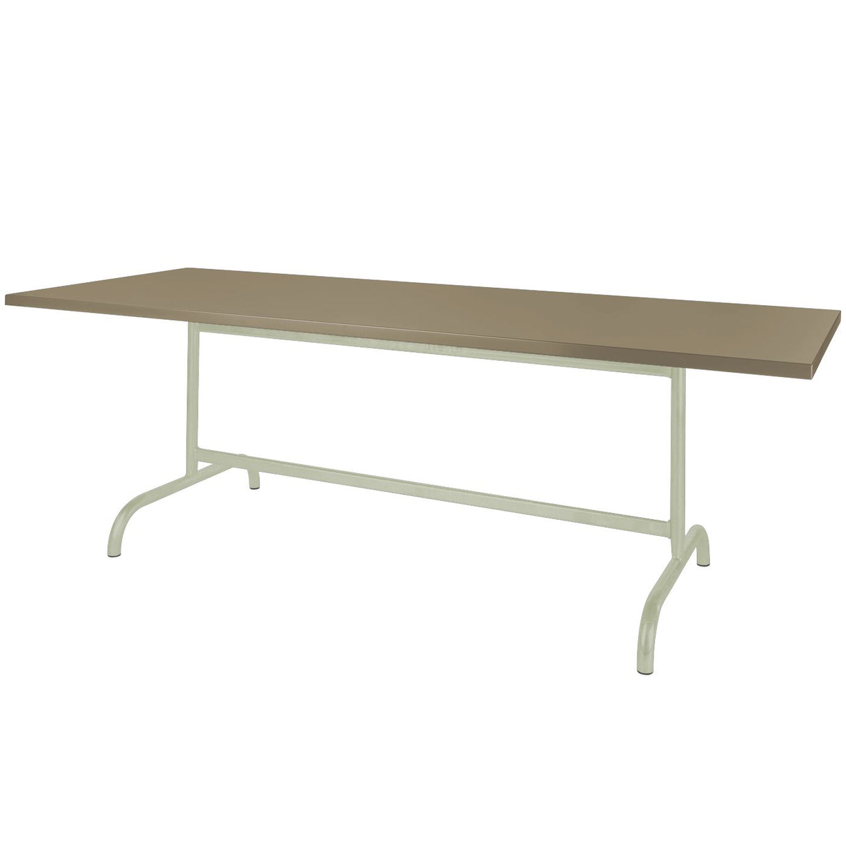 Schaffner Säntis Table repas rabattable 180x80cm Vert Pastel 64 Champagne 85