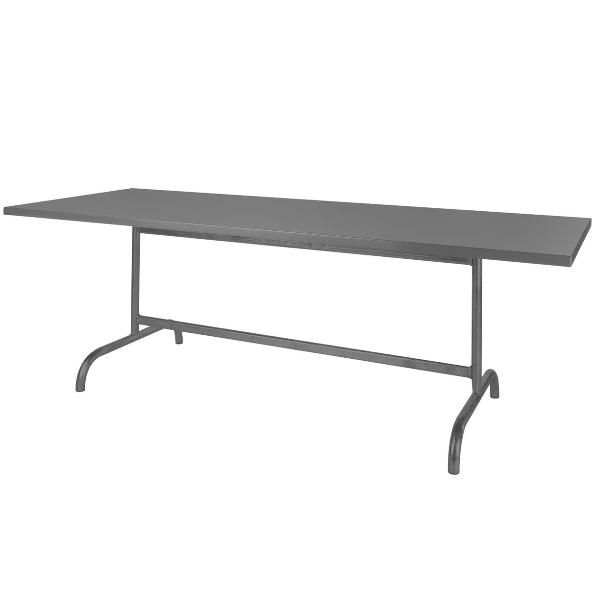 Schaffner Säntis Table repas rabattable 180x90cm Anthracite 77 Graphite 73
