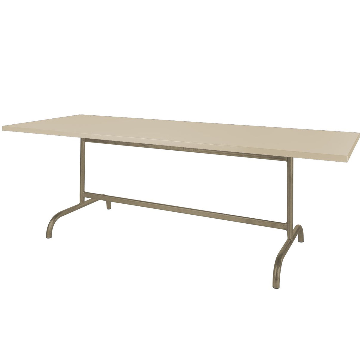 Schaffner Säntis Table repas rabattable 240x90cm Champagne 85 Sable Pastel 15