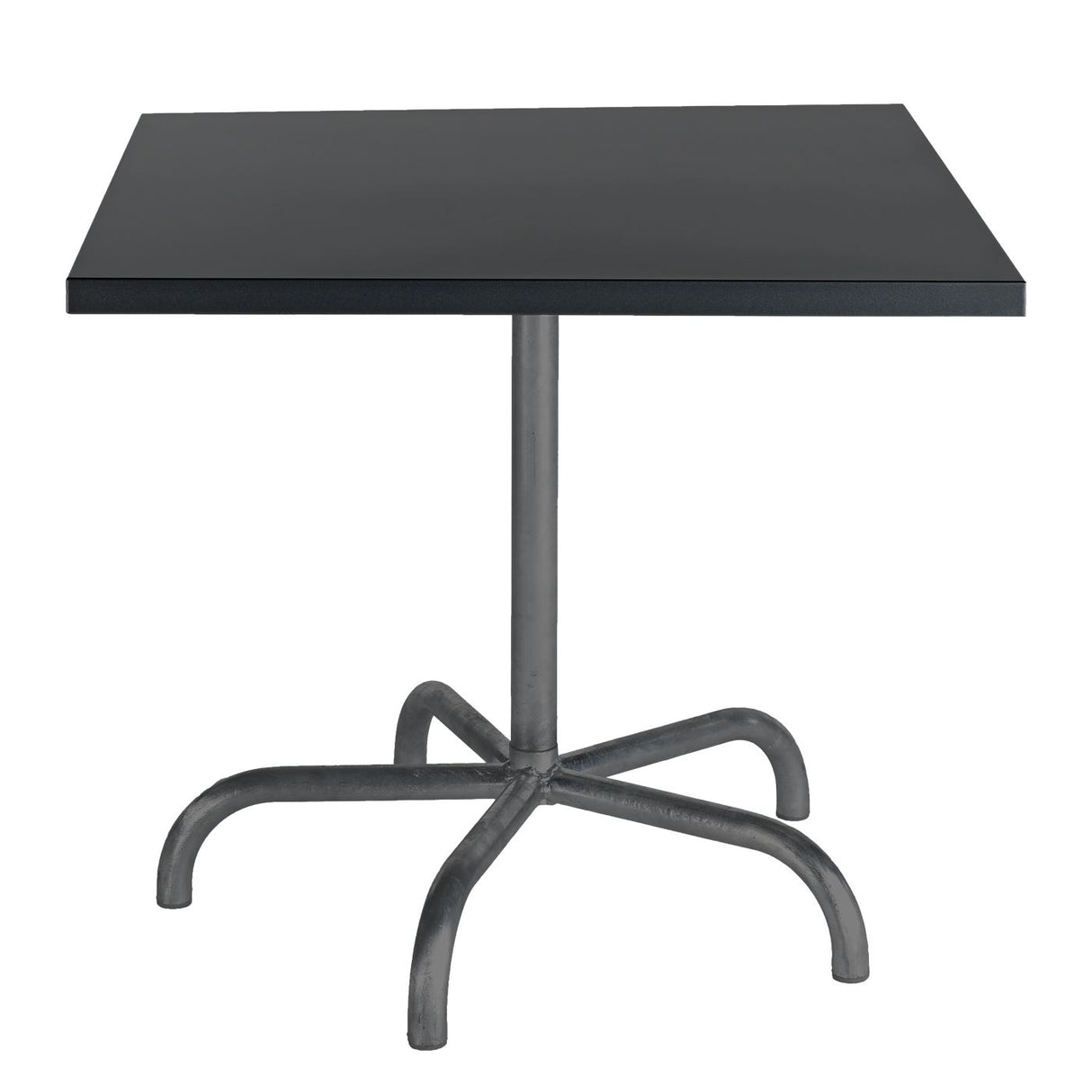 Schaffner Säntis Table repas rabattable 80x80cm Anthracite 77 Anthracite 77