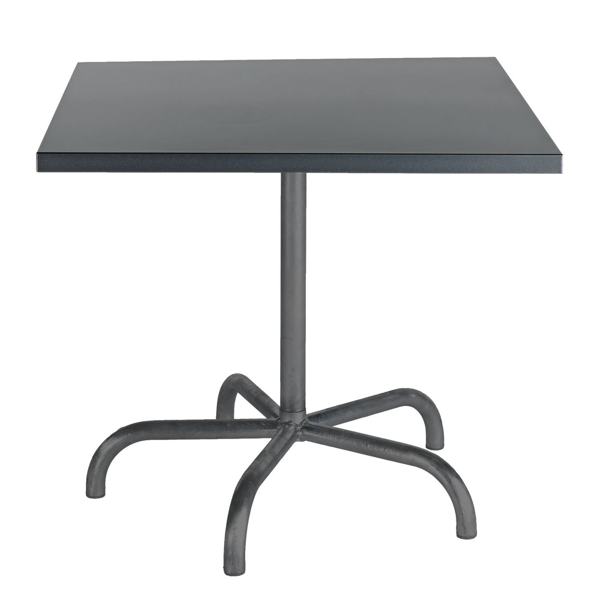 Schaffner Säntis Table repas rabattable 80x80cm Anthracite 77 Graphite 73