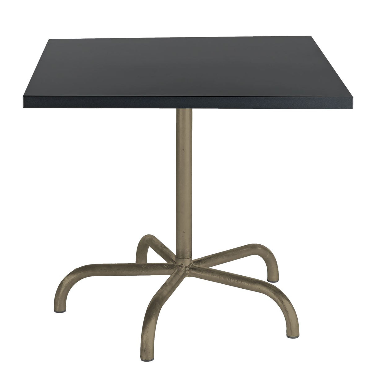 Schaffner Säntis Table repas rabattable 80x80cm Champagne 85 Anthracite 77