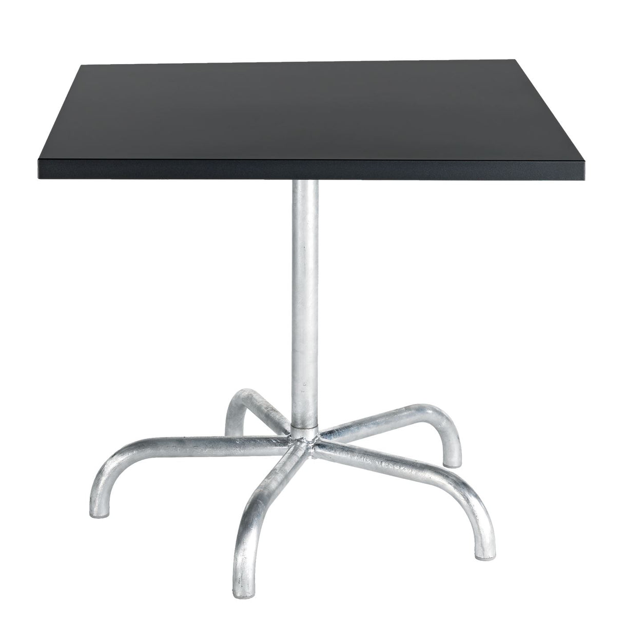 Schaffner Säntis Table repas rabattable 80x80cm Galvanisé à chaud 02 Anthracite 77