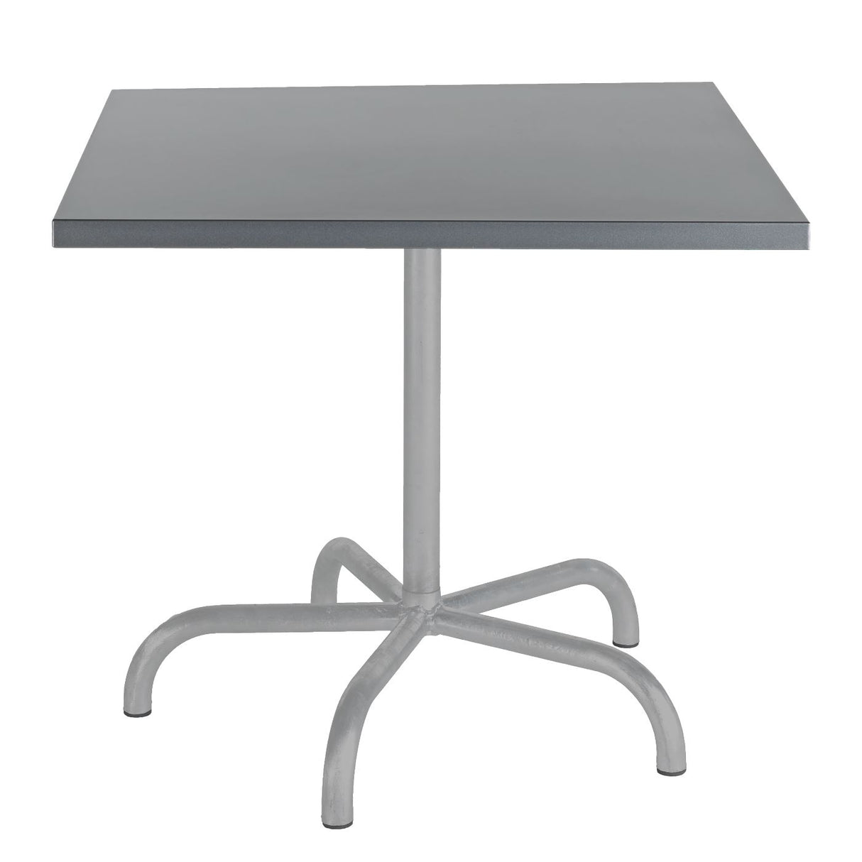 Schaffner Säntis Table repas rabattable 80x80cm Gris Argent 78 Gris Argent 78