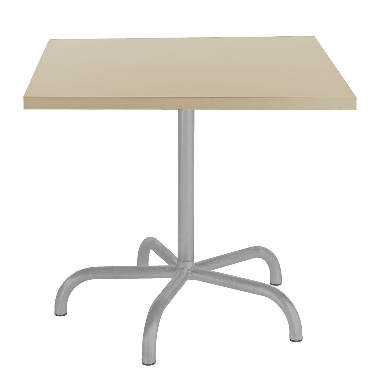 Schaffner Säntis Table repas rabattable 80x80cm Gris Argent 78 Sable Pastel 15