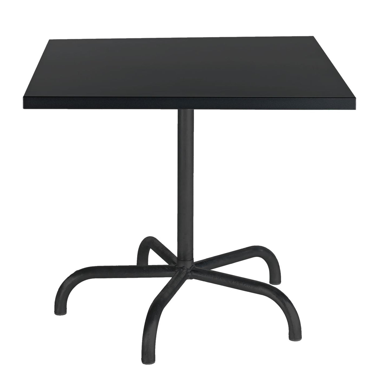 Schaffner Säntis Table repas rabattable 80x80cm Noir 91 Noir 91