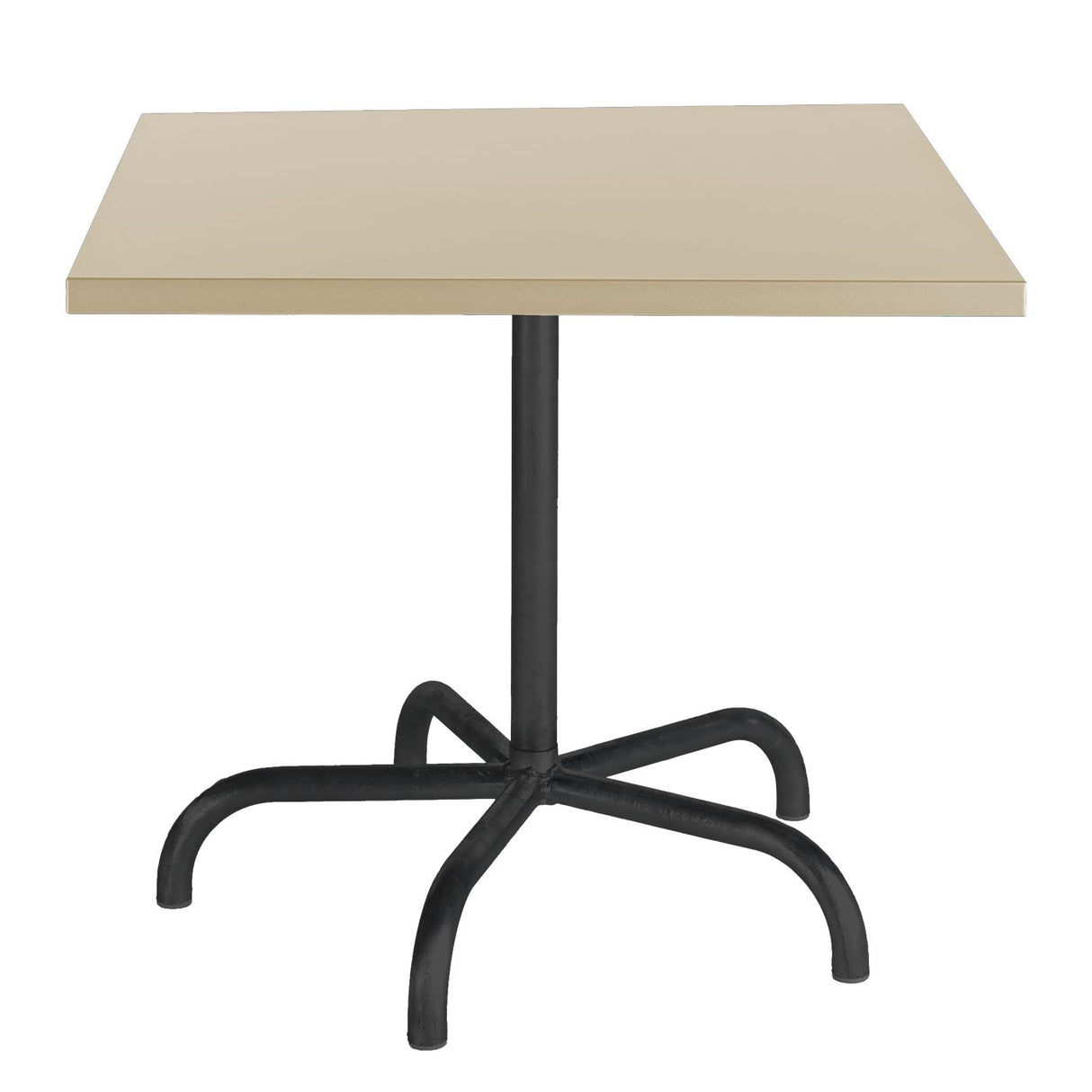 Schaffner Säntis Table repas rabattable 80x80cm Noir 91 Sable Pastel 15