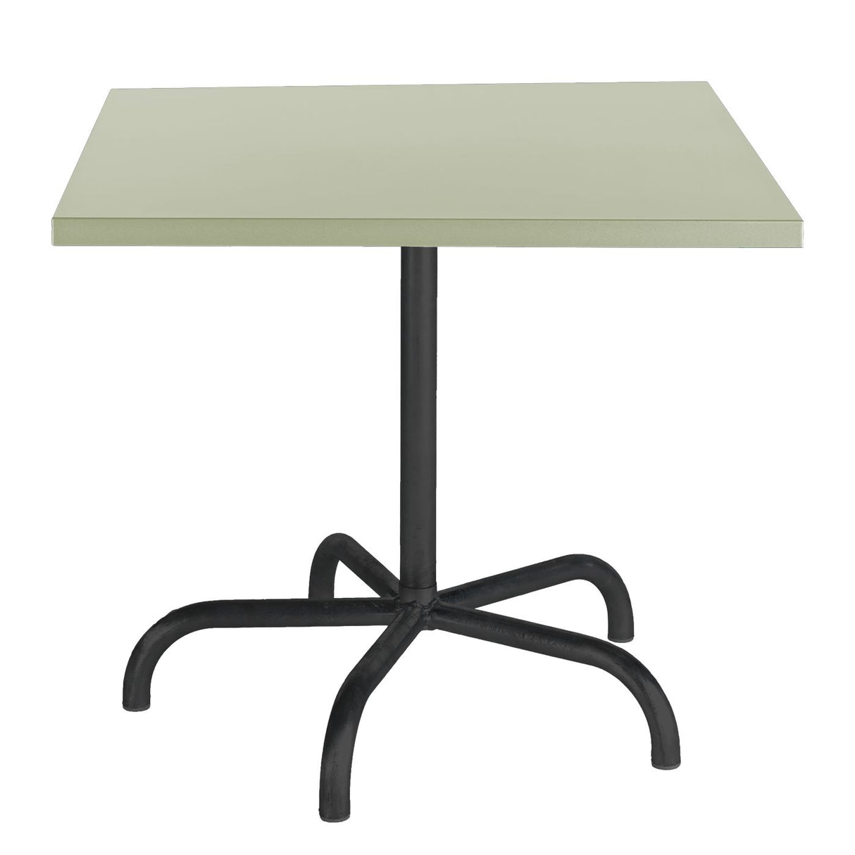 Schaffner Säntis Table repas rabattable 80x80cm Noir 91 Vert Pastel 64