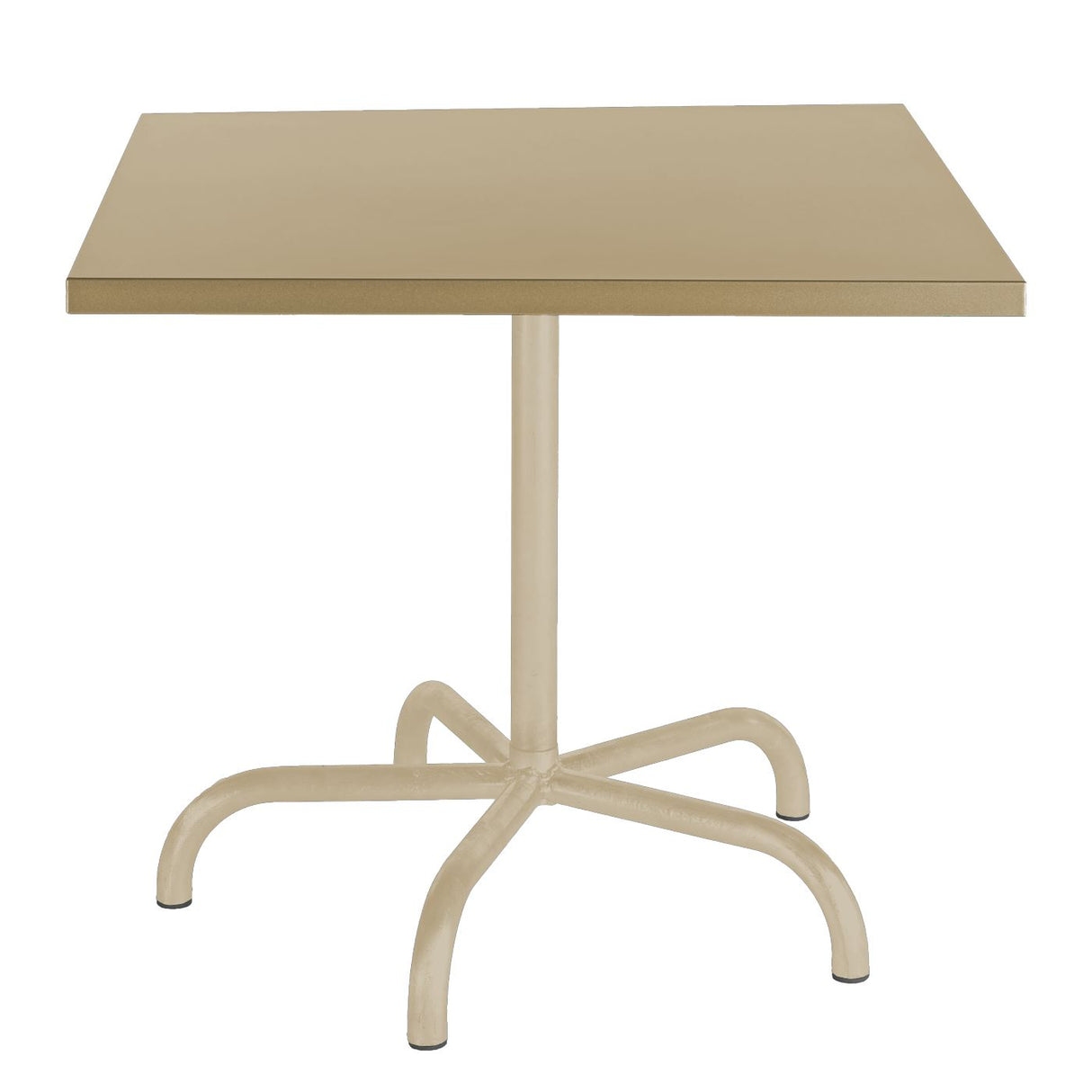 Schaffner Säntis Table repas rabattable 80x80cm Sable Pastel 15 Marron Pastel 83
