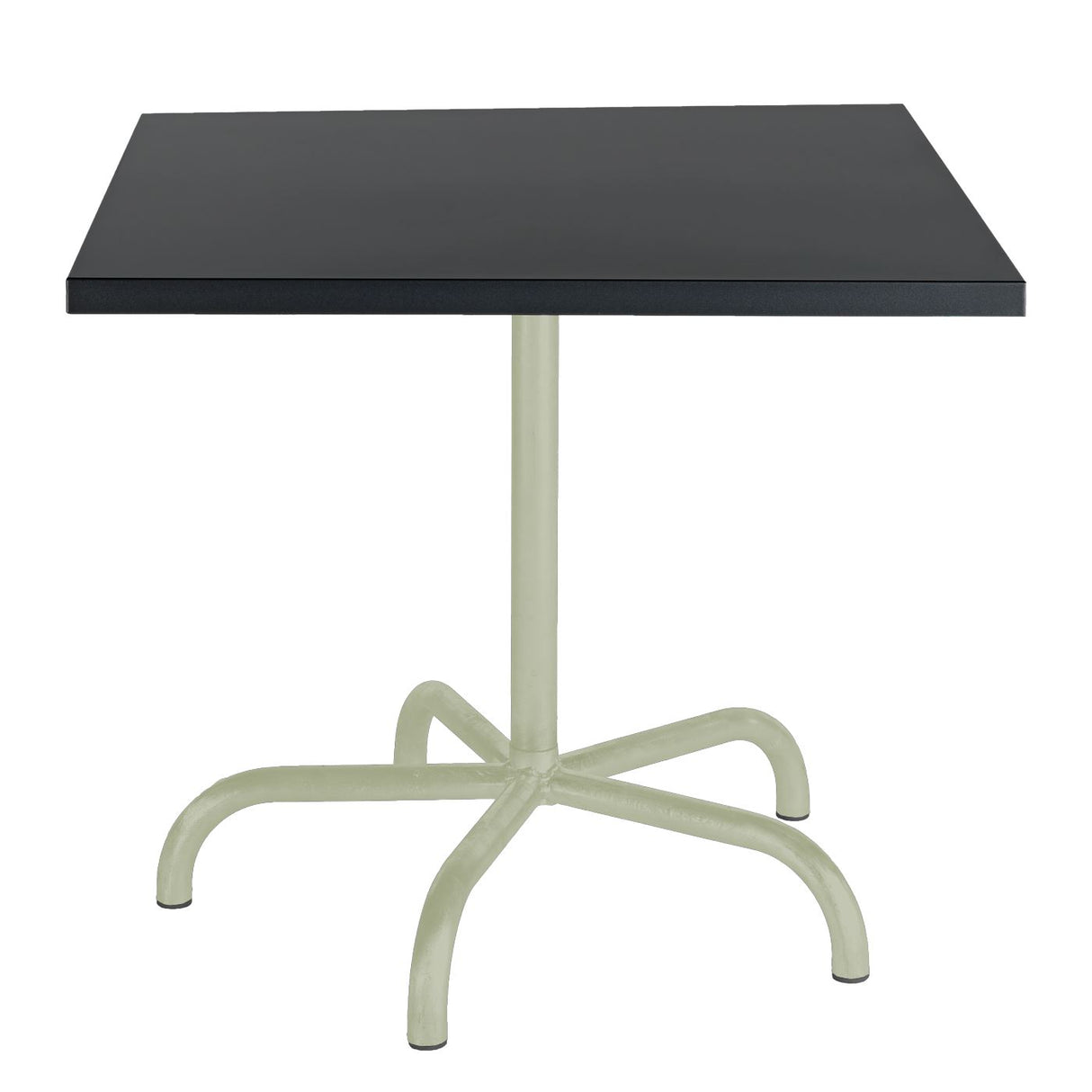 Schaffner Säntis Table repas rabattable 80x80cm Vert Pastel 64 Anthracite 77