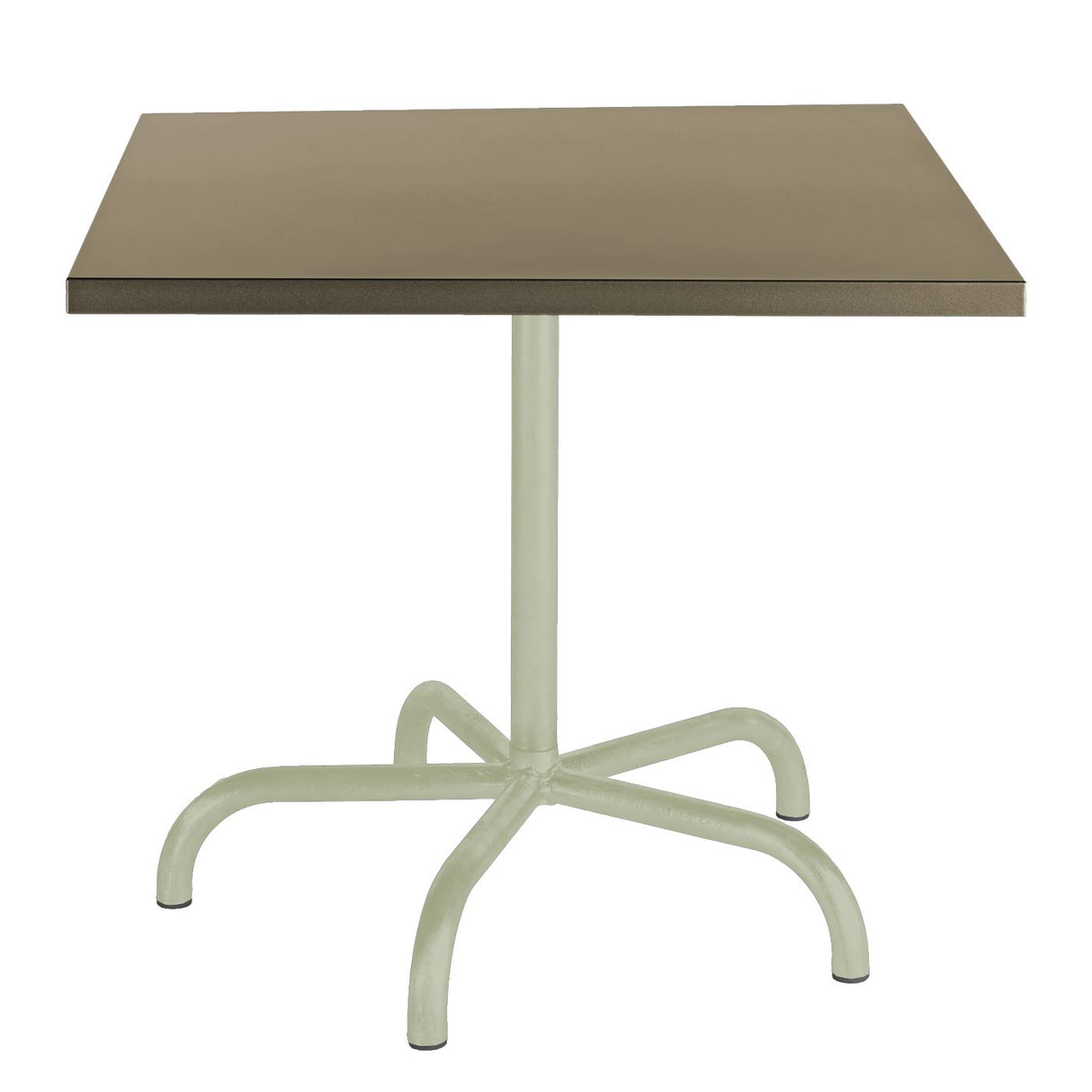 Schaffner Säntis Table repas rabattable 80x80cm Vert Pastel 64 Champagne 85