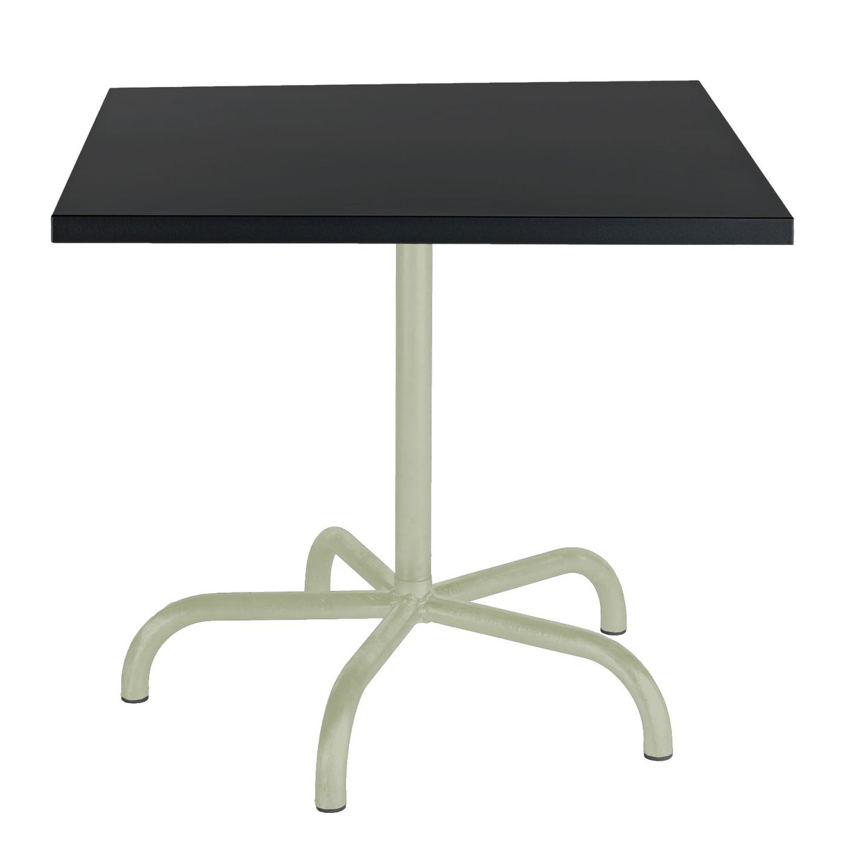 Schaffner Säntis Table repas rabattable 80x80cm Vert Pastel 64 Noir 91