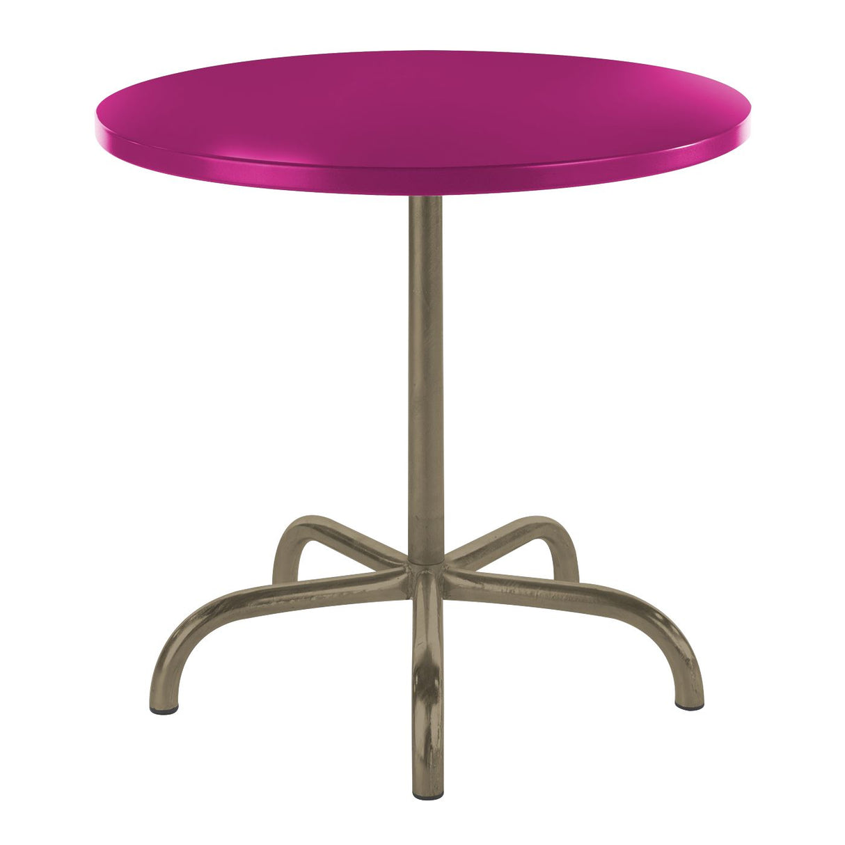 Schaffner Säntis Table repas rabattable ronde Ø80cm Champagne 85 Rose 41