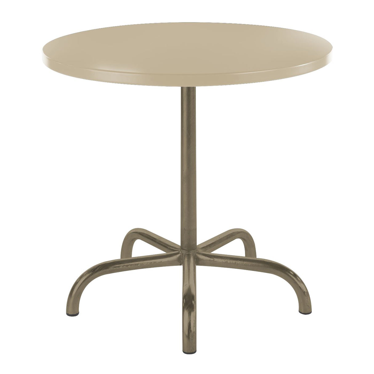 Schaffner Säntis Table repas rabattable ronde Ø80cm Champagne 85 Sable Pastel 15