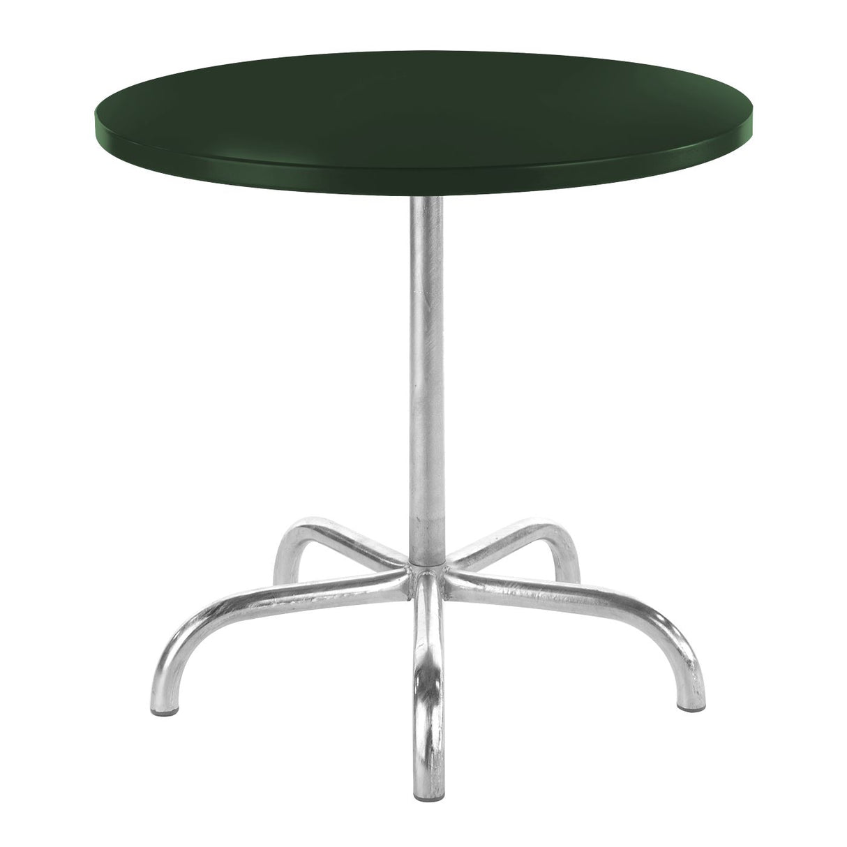 Schaffner Säntis Table repas rabattable ronde Ø80cm Galvanisé à chaud 02 Vert Sapin 66