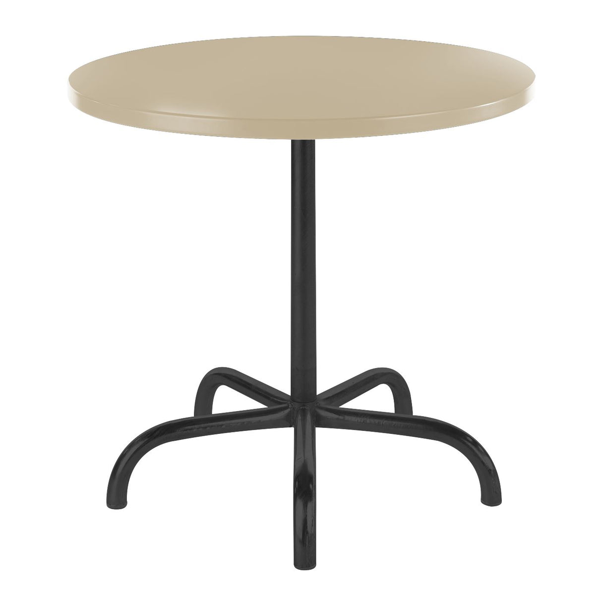 Schaffner Säntis Table repas rabattable ronde Ø80cm Noir 91 Sable Pastel 15