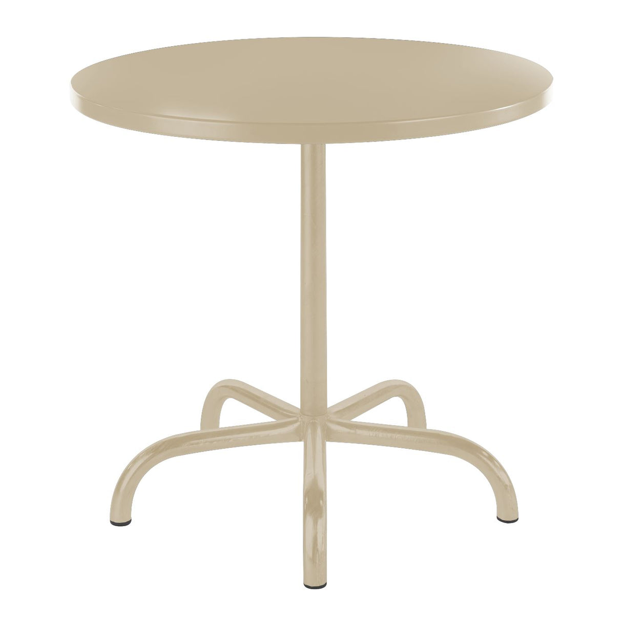 Schaffner Säntis Table repas rabattable ronde Ø80cm Sable Pastel 15 Sable Pastel 15