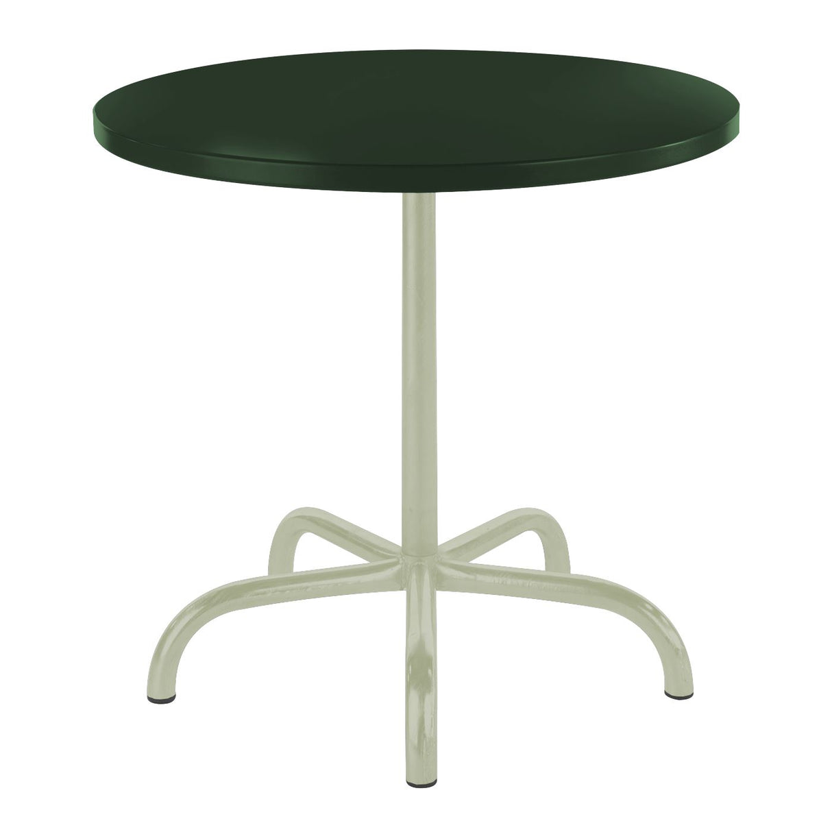 Schaffner Säntis Table repas rabattable ronde Ø80cm Vert Pastel 64 Vert Sapin 66