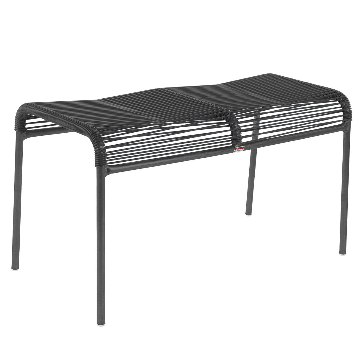 Schaffner Säntis tabouret 2 places Spaghetti Anthracite 77 Anthracite 77