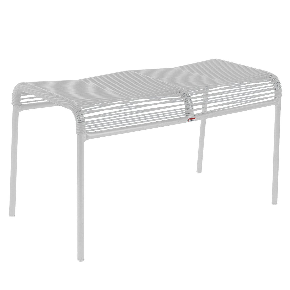 Schaffner Säntis tabouret 2 places Spaghetti Blanc 90 Blanc 90