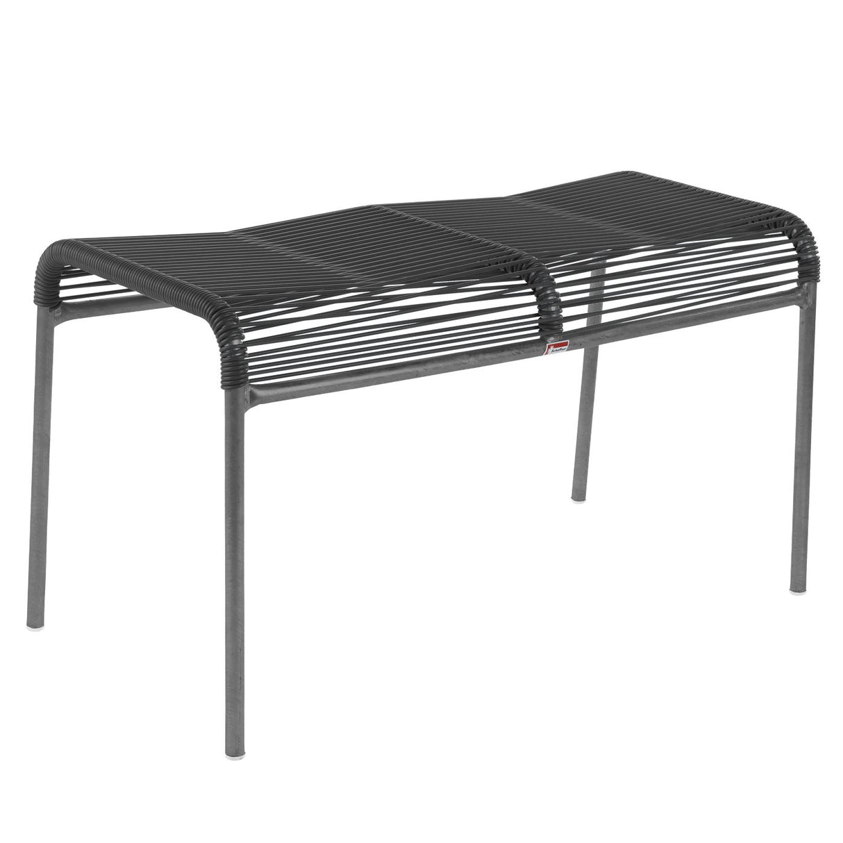 Schaffner Säntis tabouret 2 places Spaghetti Graphite 73 Anthracite 77