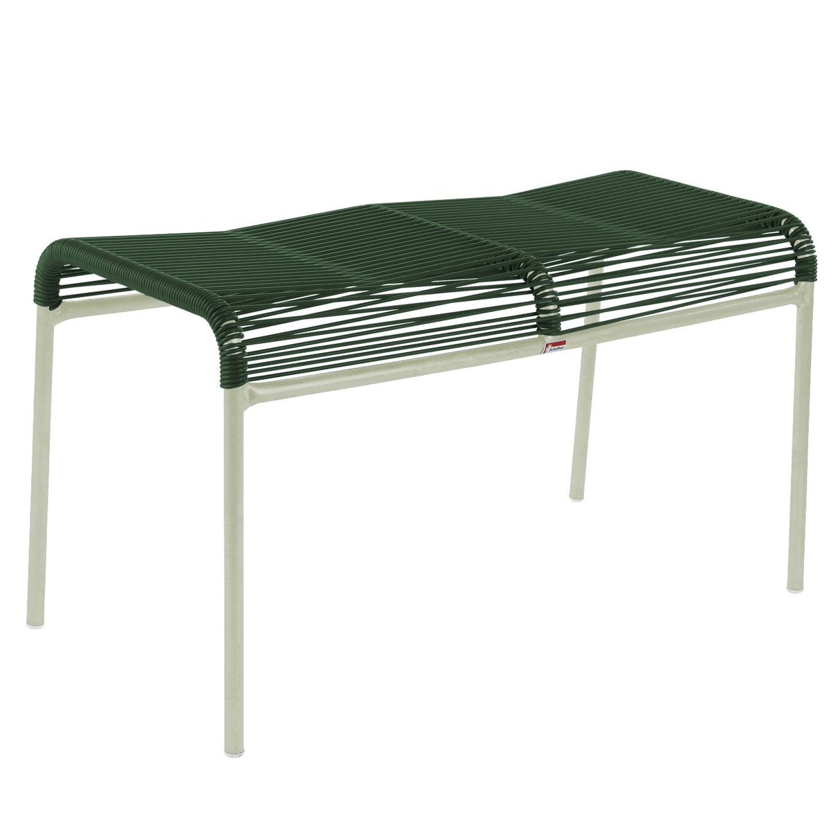 Schaffner Säntis tabouret 2 places Spaghetti Vert Pastel 64 Vert Sapin 66