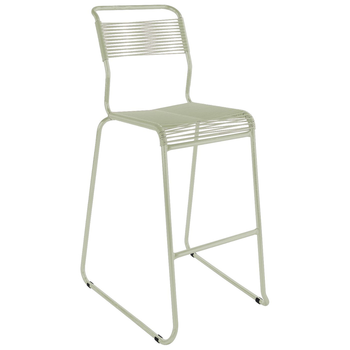 Schaffner Säntis Tabouret de bar Spaghetti luge sans accoudoirs Vert Pastel 64 Vert pastel 64