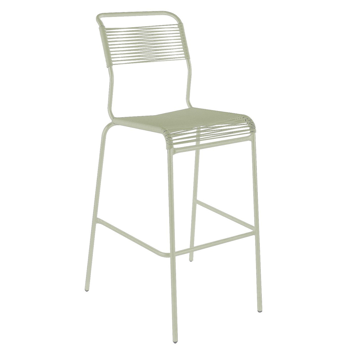 Schaffner Säntis Tabouret de bar Spaghetti sans accoudoirs Vert Pastel 64 Vert pastel 64