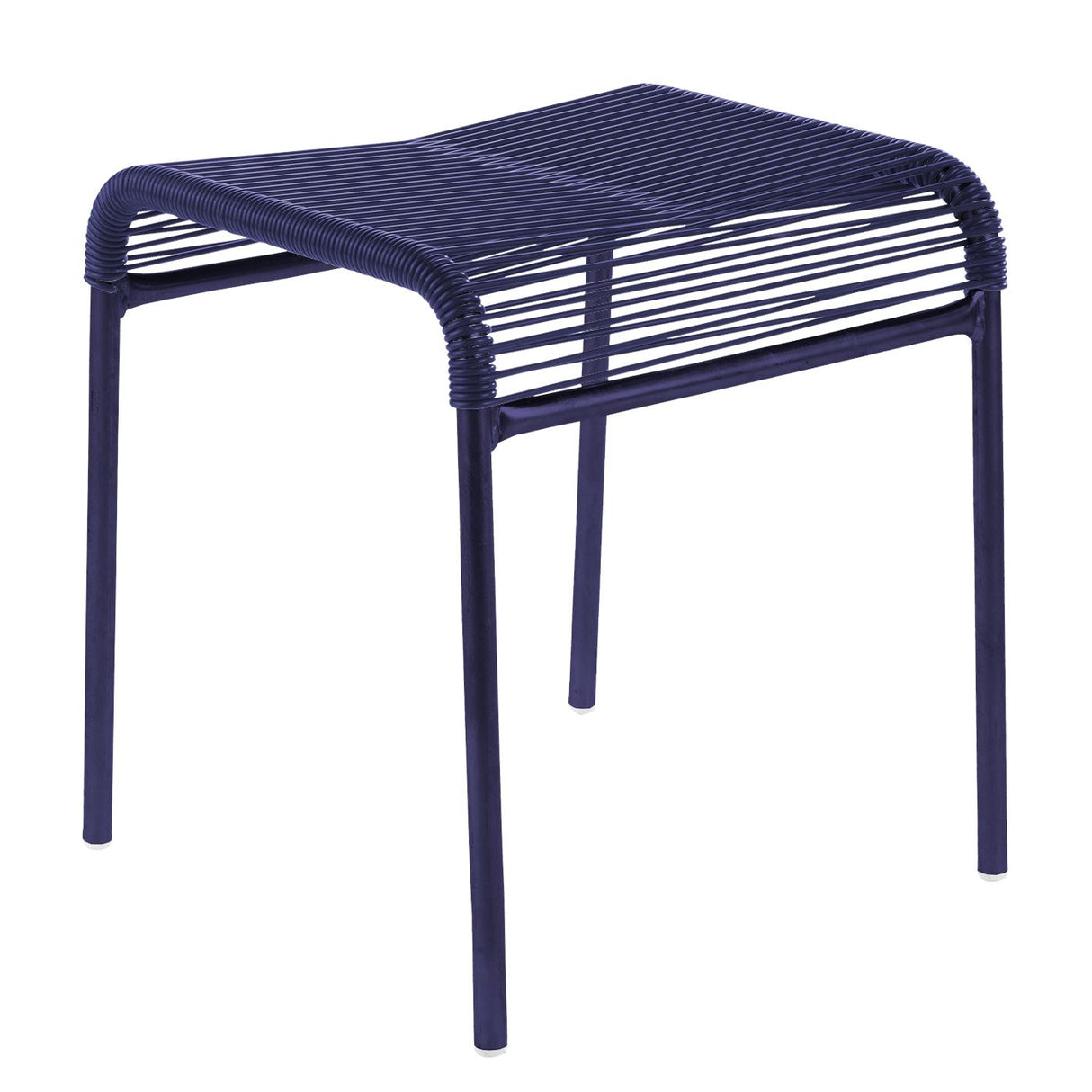 Schaffner Säntis tabouret Spaghetti Bleu 53 Bleu 53