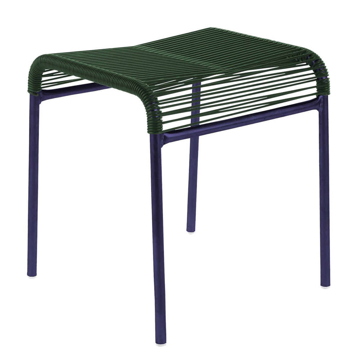 Schaffner Säntis tabouret Spaghetti Bleu 53 Vert Sapin 66