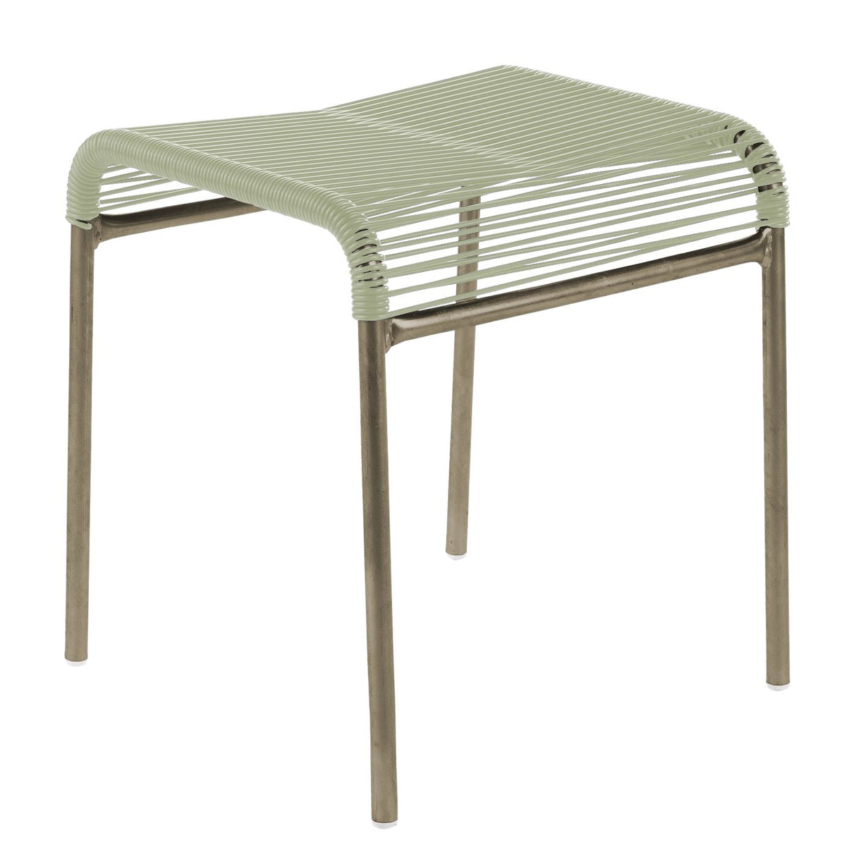 Schaffner Säntis tabouret Spaghetti Champagne 85 Vert pastel 64