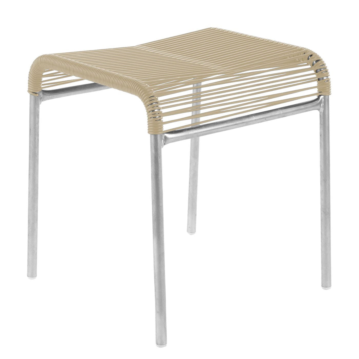 Schaffner Säntis tabouret Spaghetti Galvanisé à chaud 02 Sable pastel 15