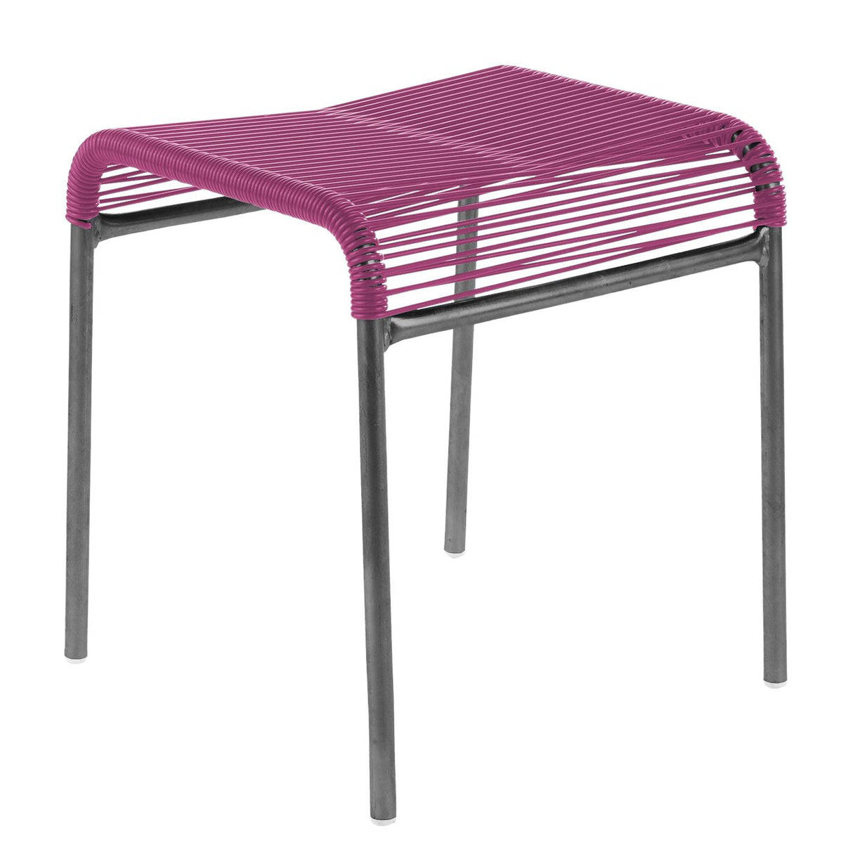 Schaffner Säntis tabouret Spaghetti Graphite 73 Rose 41