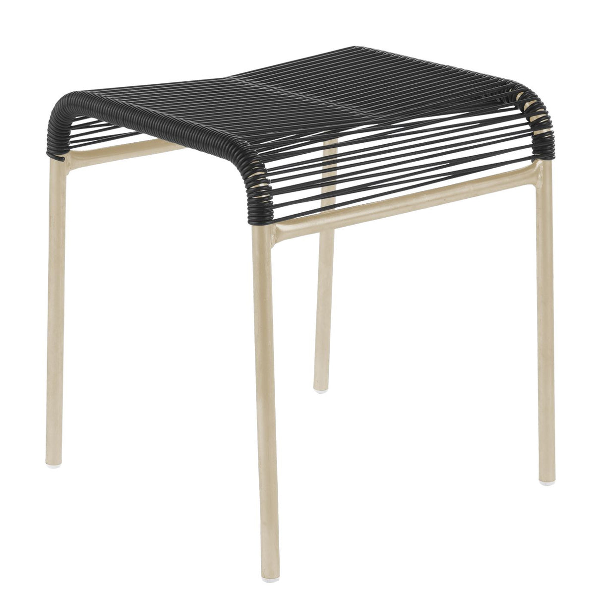 Schaffner Säntis tabouret Spaghetti Sable Pastel 15 Anthracite 77