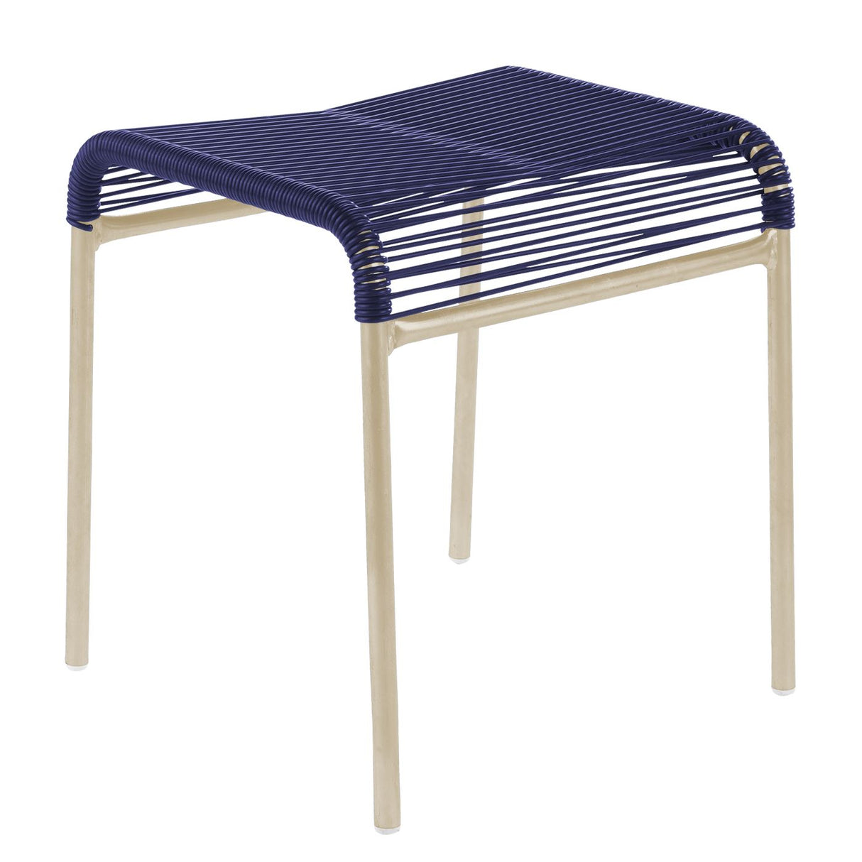 Schaffner Säntis tabouret Spaghetti Sable Pastel 15 Bleu 53