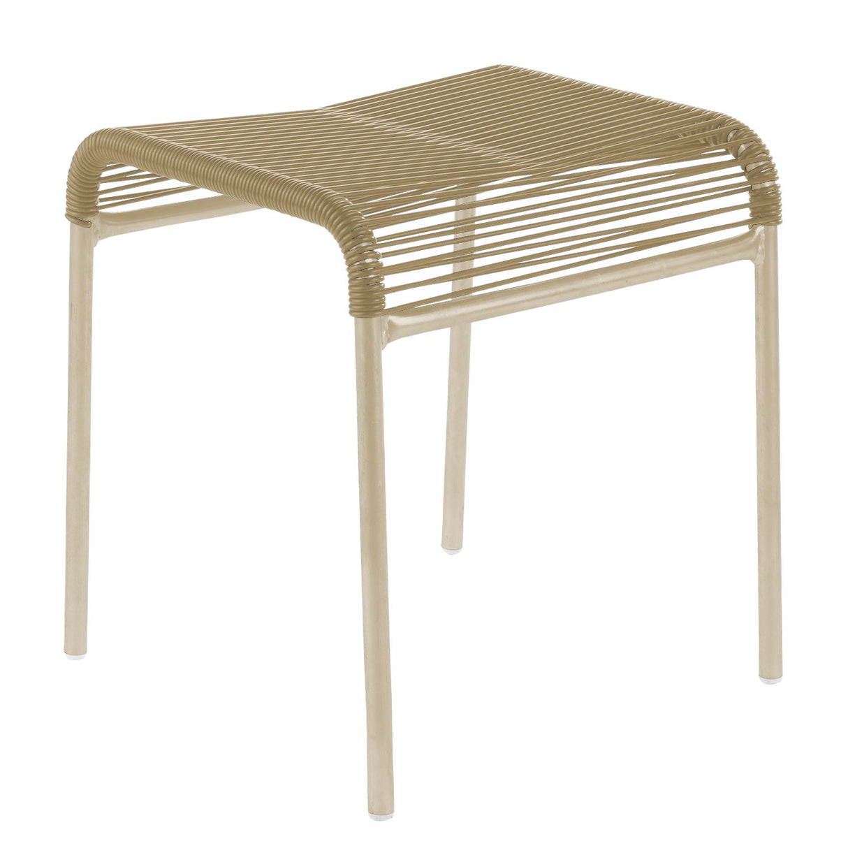 Schaffner Säntis tabouret Spaghetti Sable Pastel 15 Marron Pastel 83
