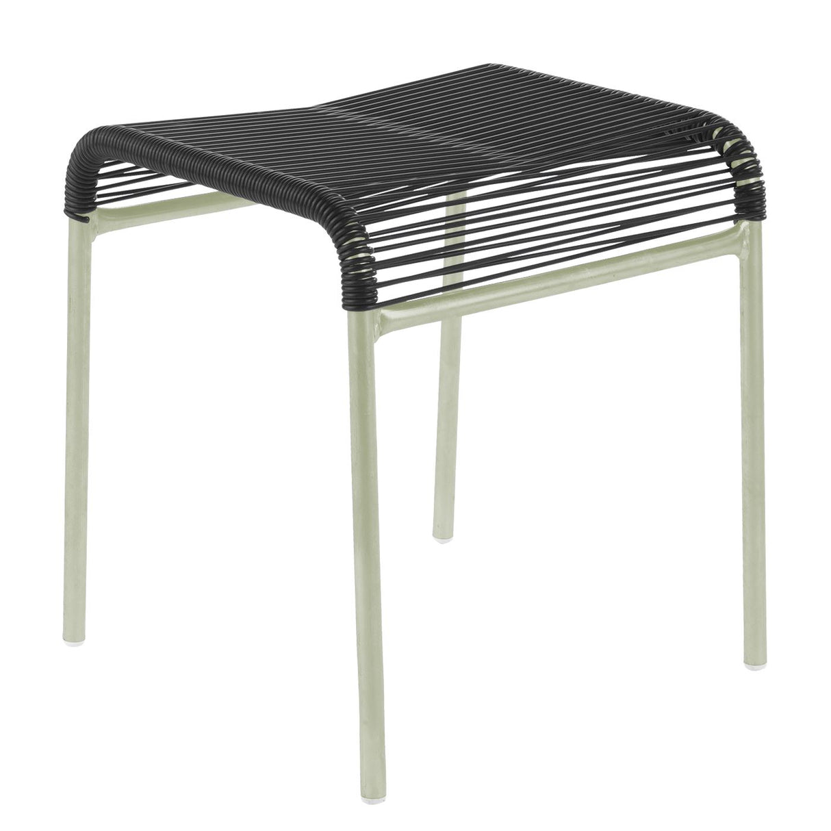 Schaffner Säntis tabouret Spaghetti Vert Pastel 64 Anthracite 77