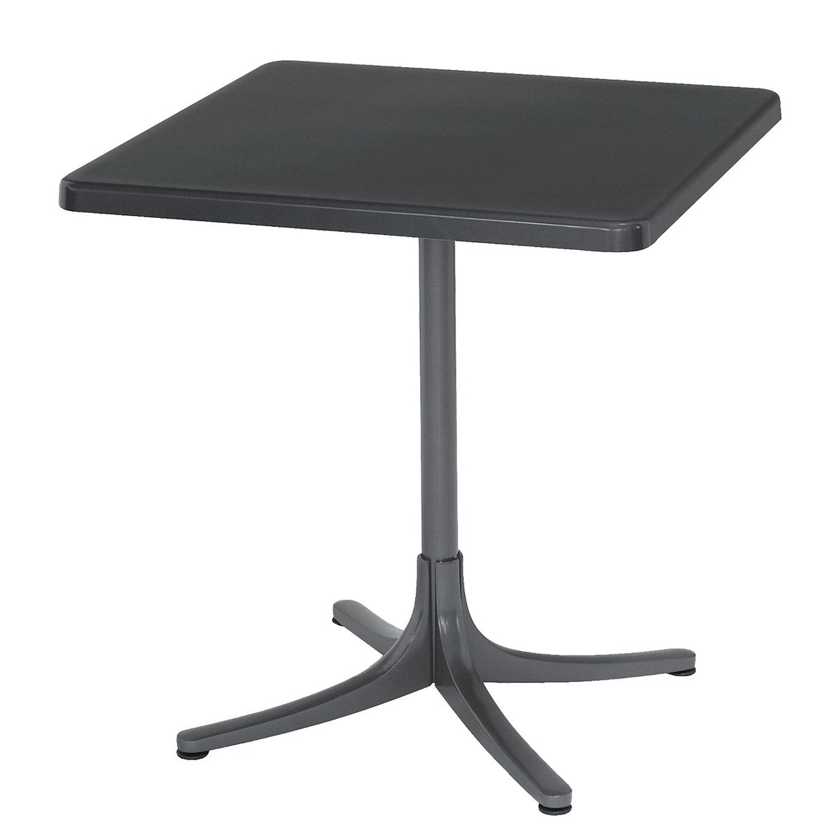 Schaffner Schaffhausen Table repas rabattable 70x70cm Anthracite 77 Graphite 73