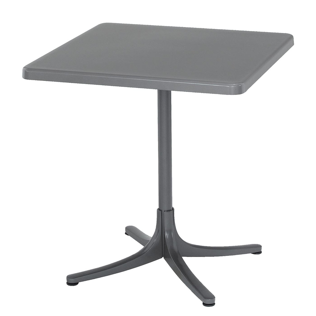 Schaffner Schaffhausen Table repas rabattable 70x70cm Anthracite 77 Gris Argent 78