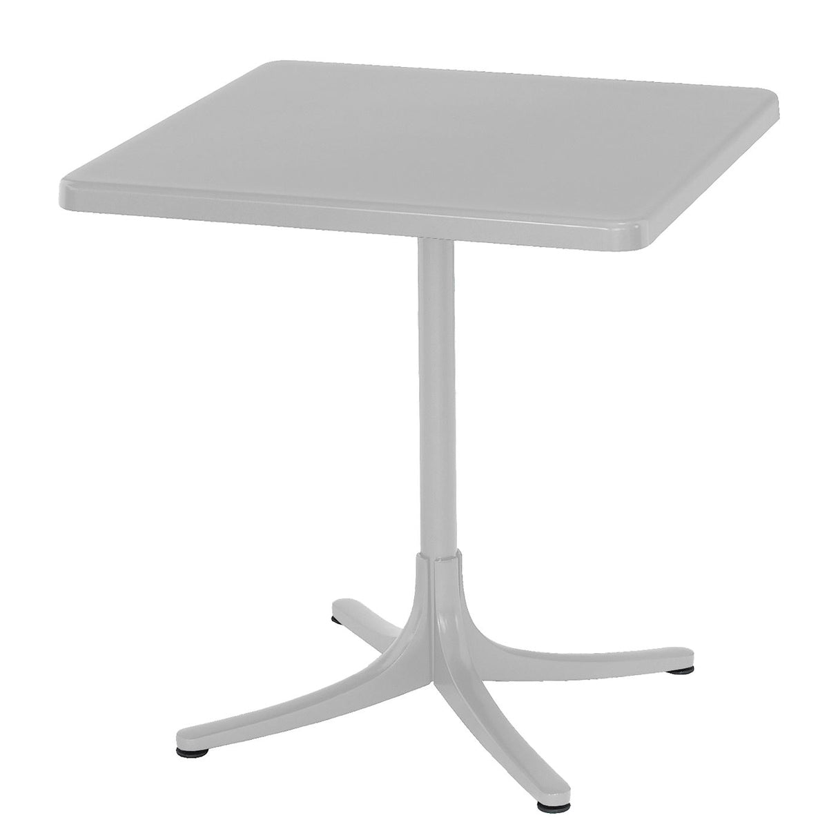 Schaffner Schaffhausen Table repas rabattable 70x70cm Blanc 90 Blanc 90