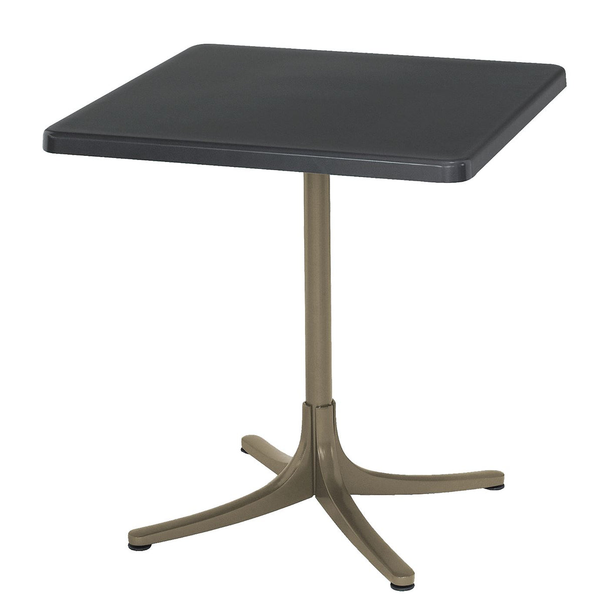 Schaffner Schaffhausen Table repas rabattable 70x70cm Champagne 85 Anthracite 77